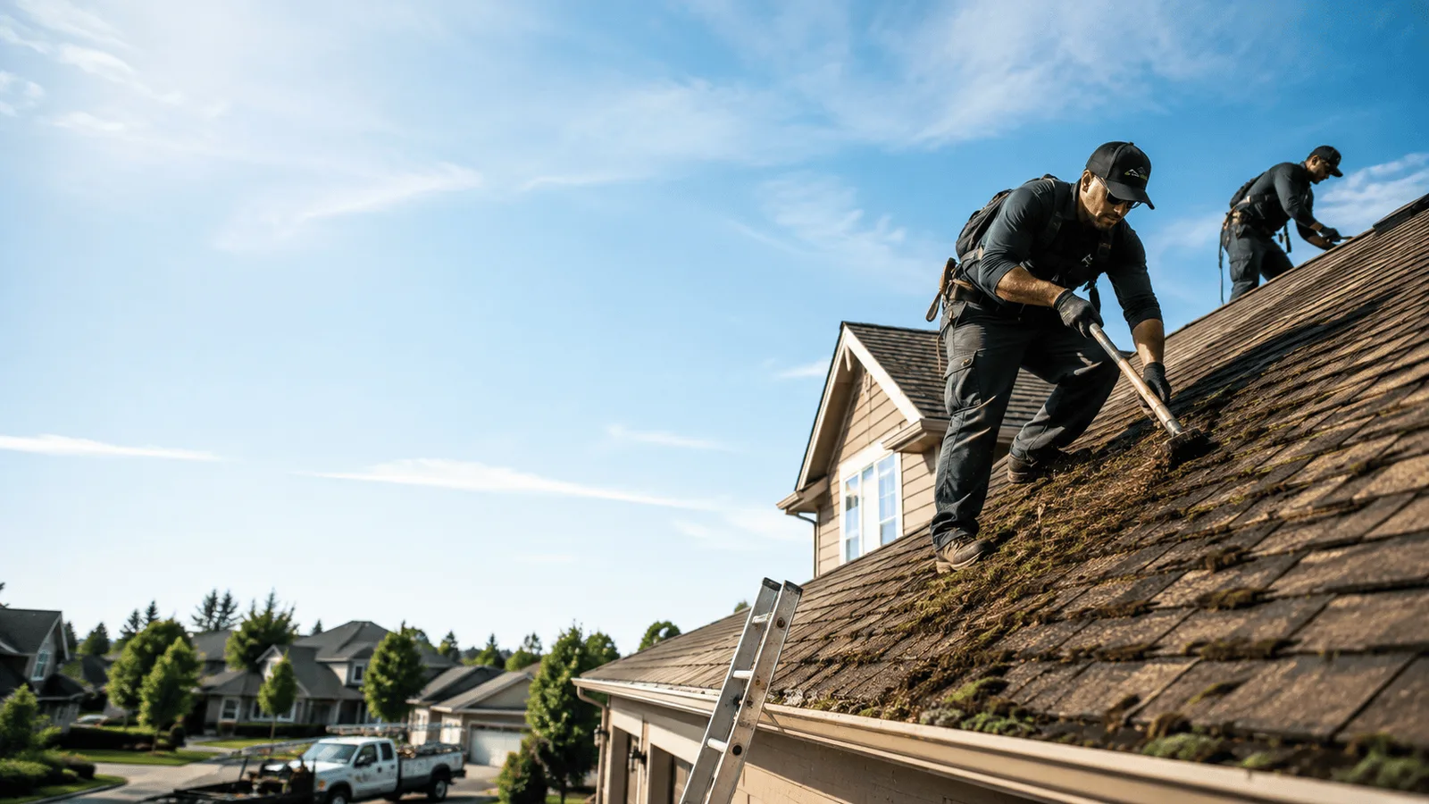 Roof Moss Removal in Henrico, VA near me